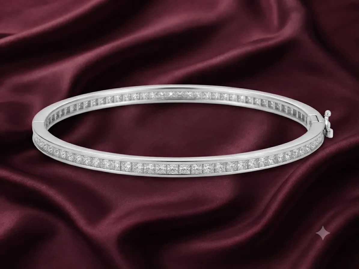 The Apex Pave Bangle