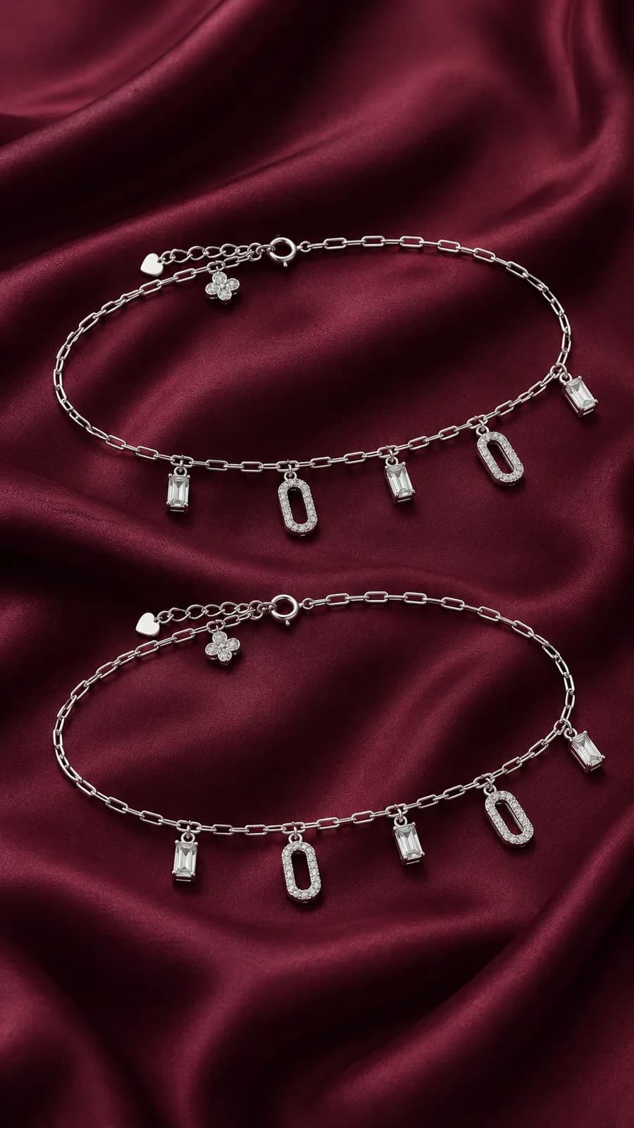Celestial Link Charm anklet