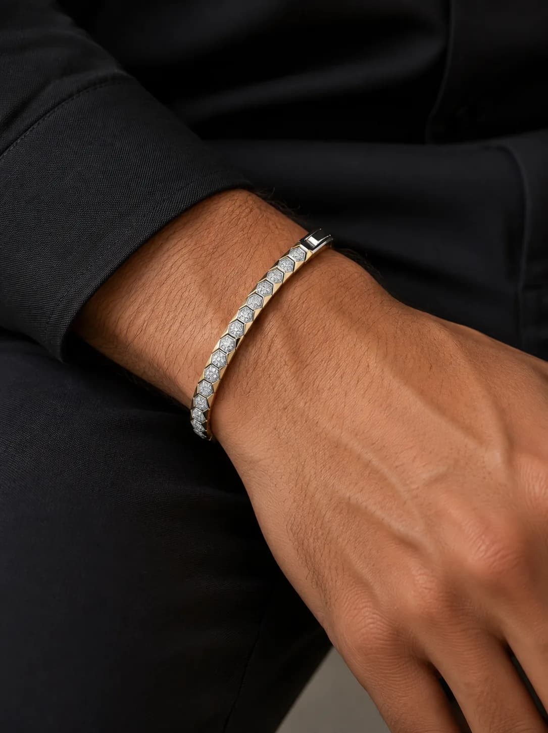 Honeycomb Link Bracelet