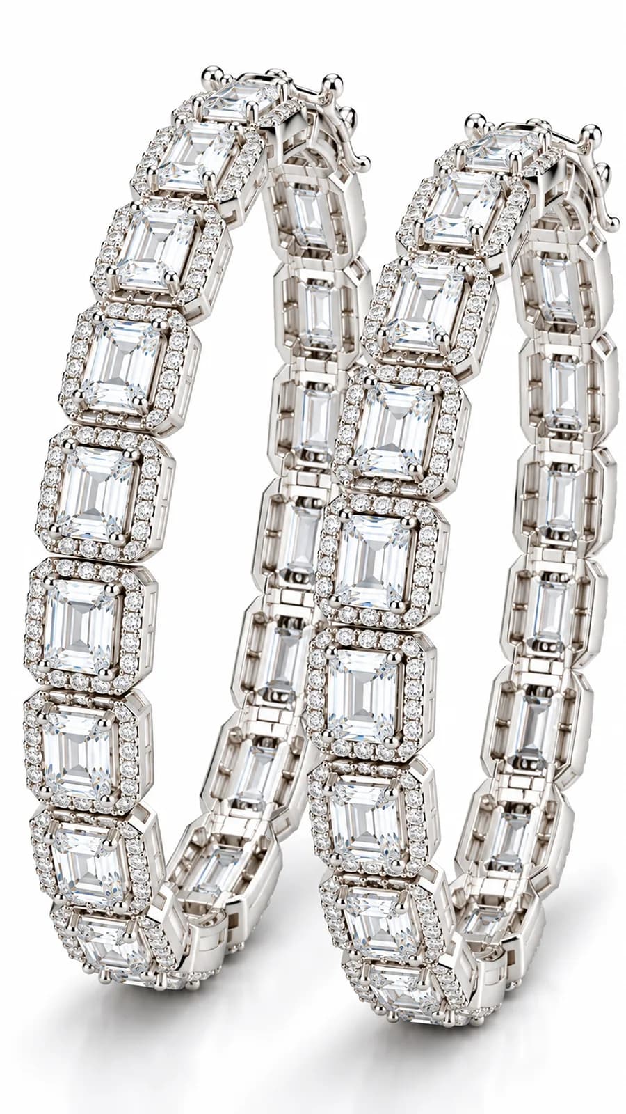 Regal Geometric Elegance Bangle