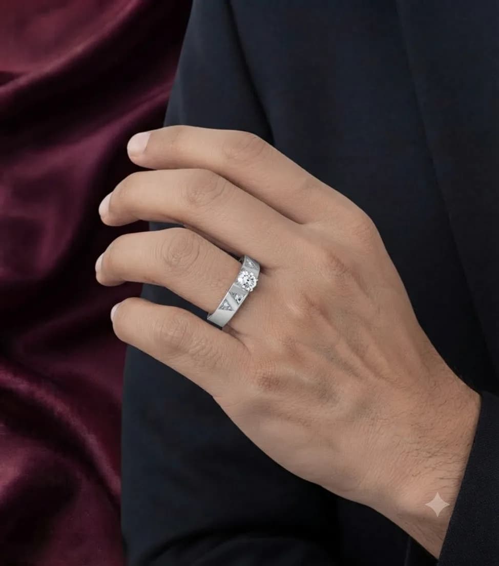 Silver Radiance Ring