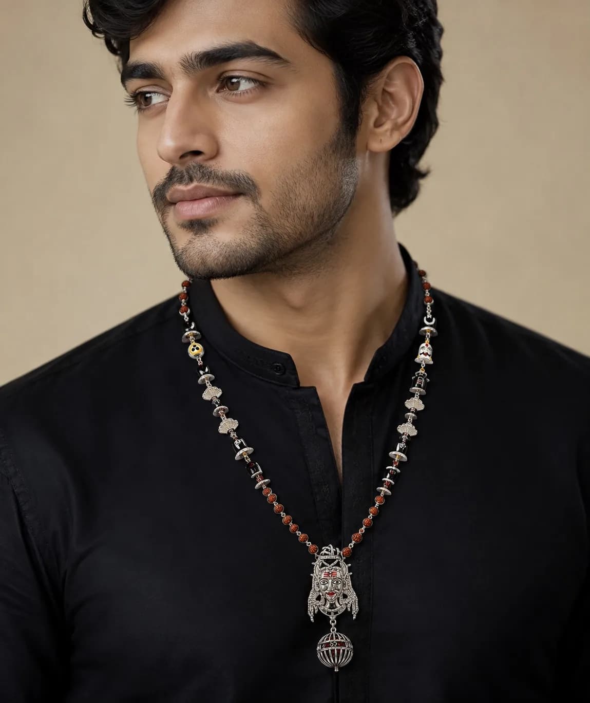 Rudra Mahadev Spiritual Pendant Chain