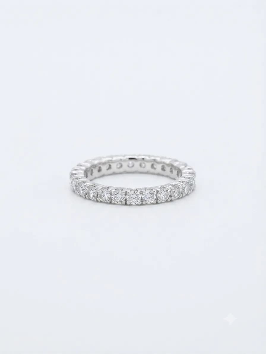 Celeste Eternity Band Ring