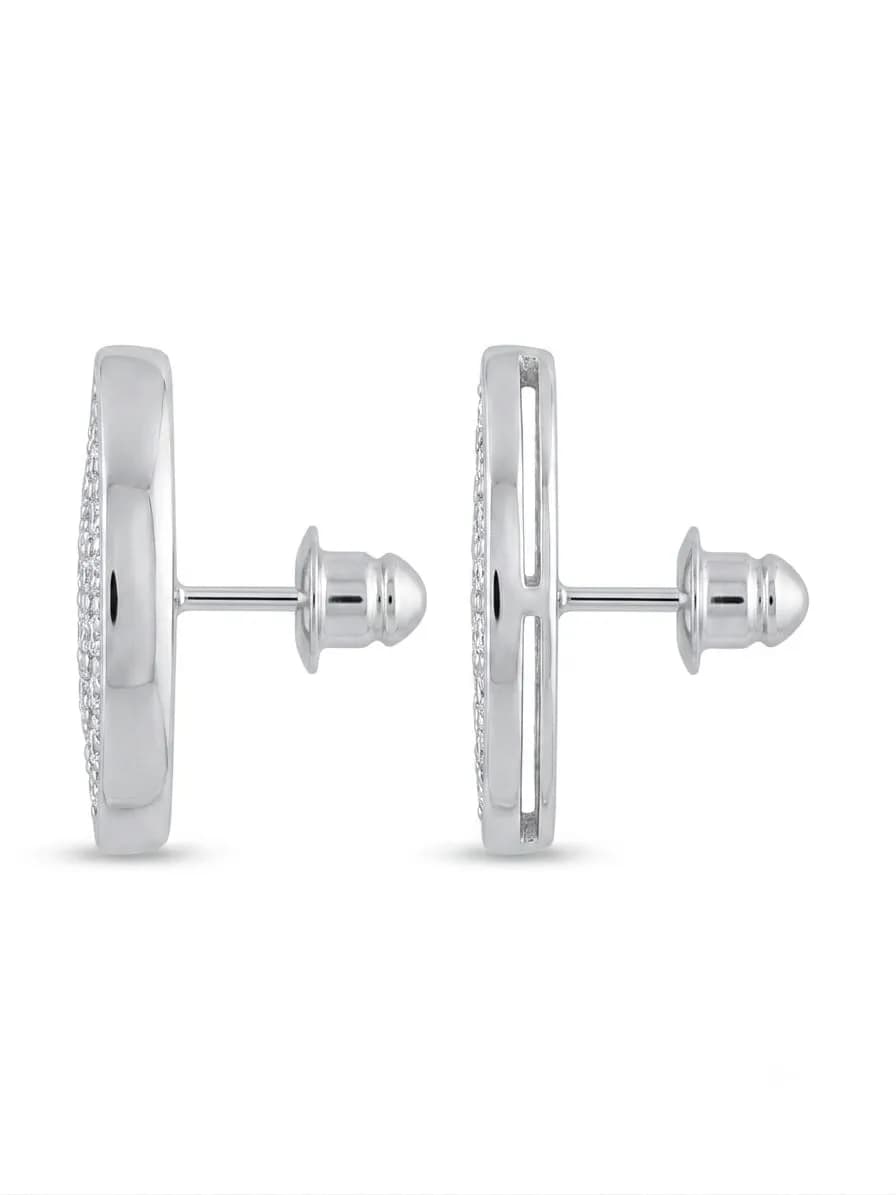 Celestial marquise pave earrings