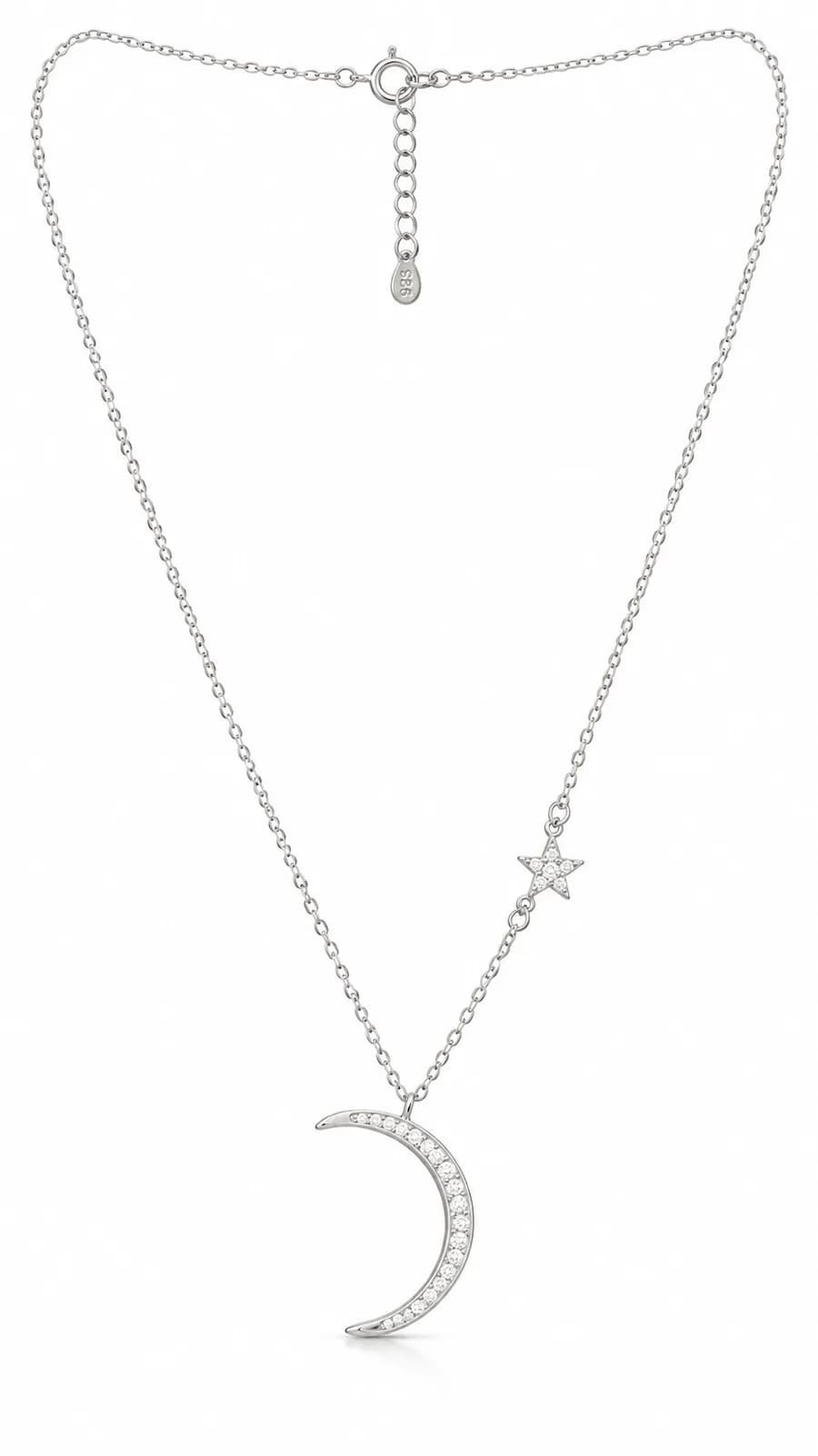 Celestial Crescent & Star Pandat Chain