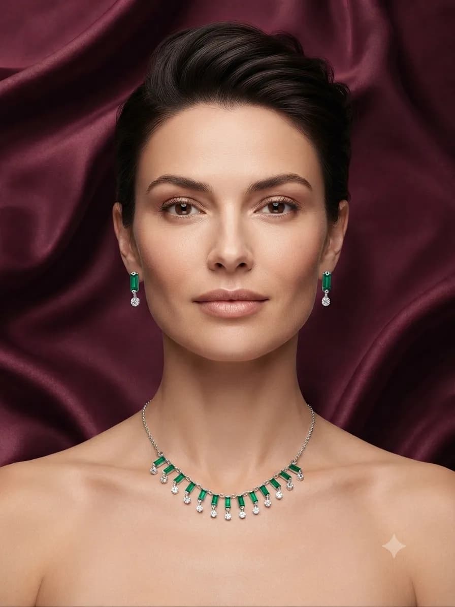 Royal Emerald Necklace
