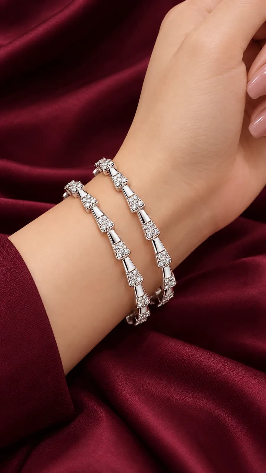 Celestial Geometric Luxe Bangle