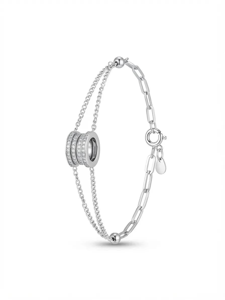 Silvo Luxe Chain Slider Bracelet