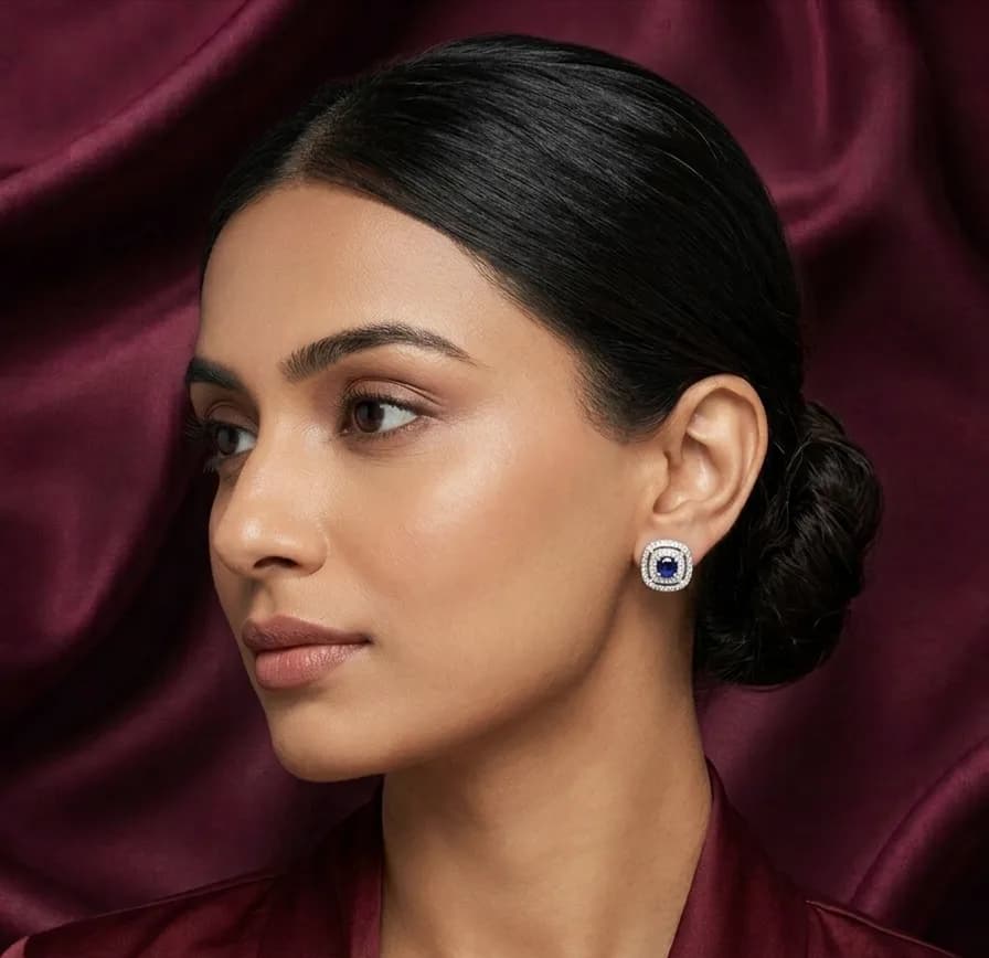 Royal Aura Stud Earrings