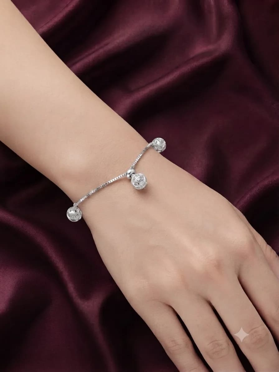 Celeste Trinity Orb Bracelet