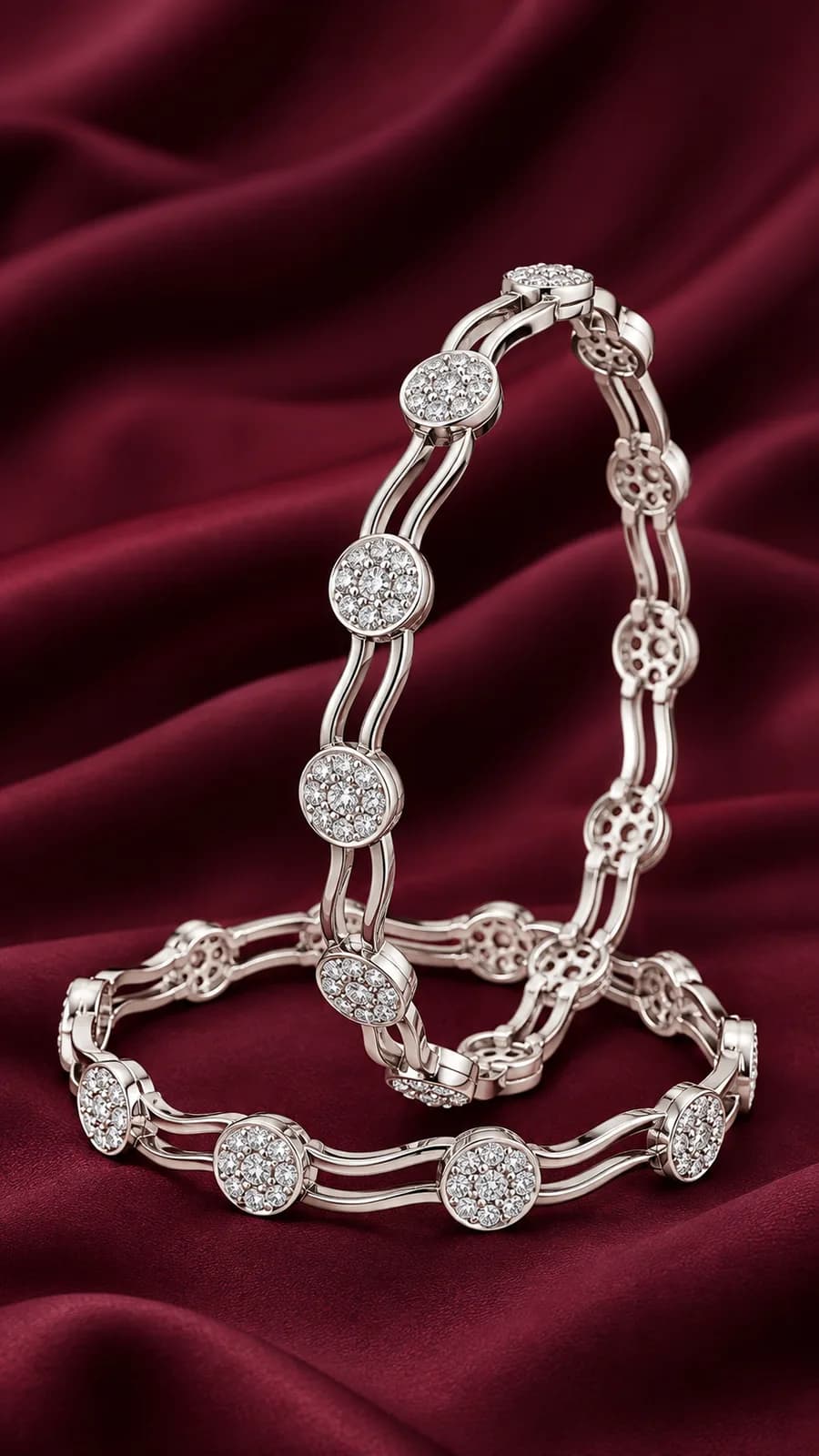 Celestial Double-Link Luxe Bangle