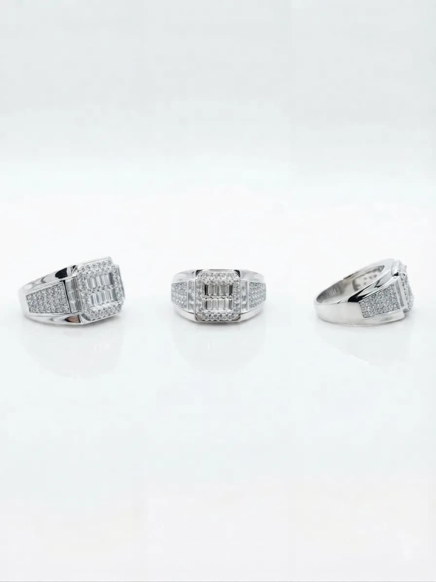 Regal Geometric Luxe Ring