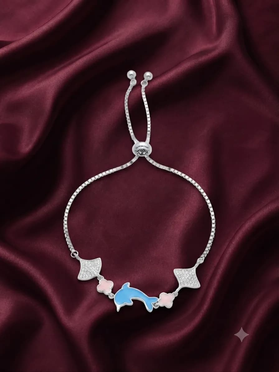 Celeste Dolphin Bloom Bracelet
