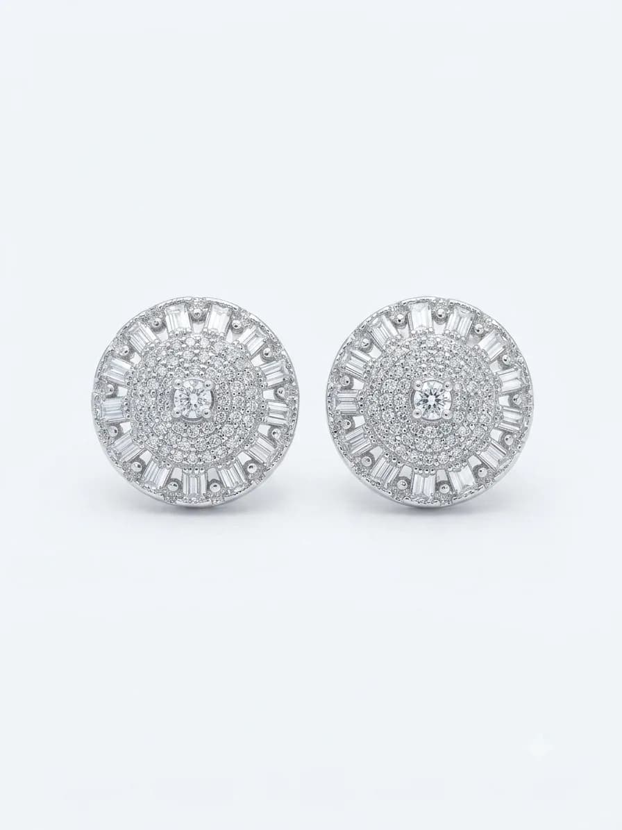 Radiant Royale Stud Earrings