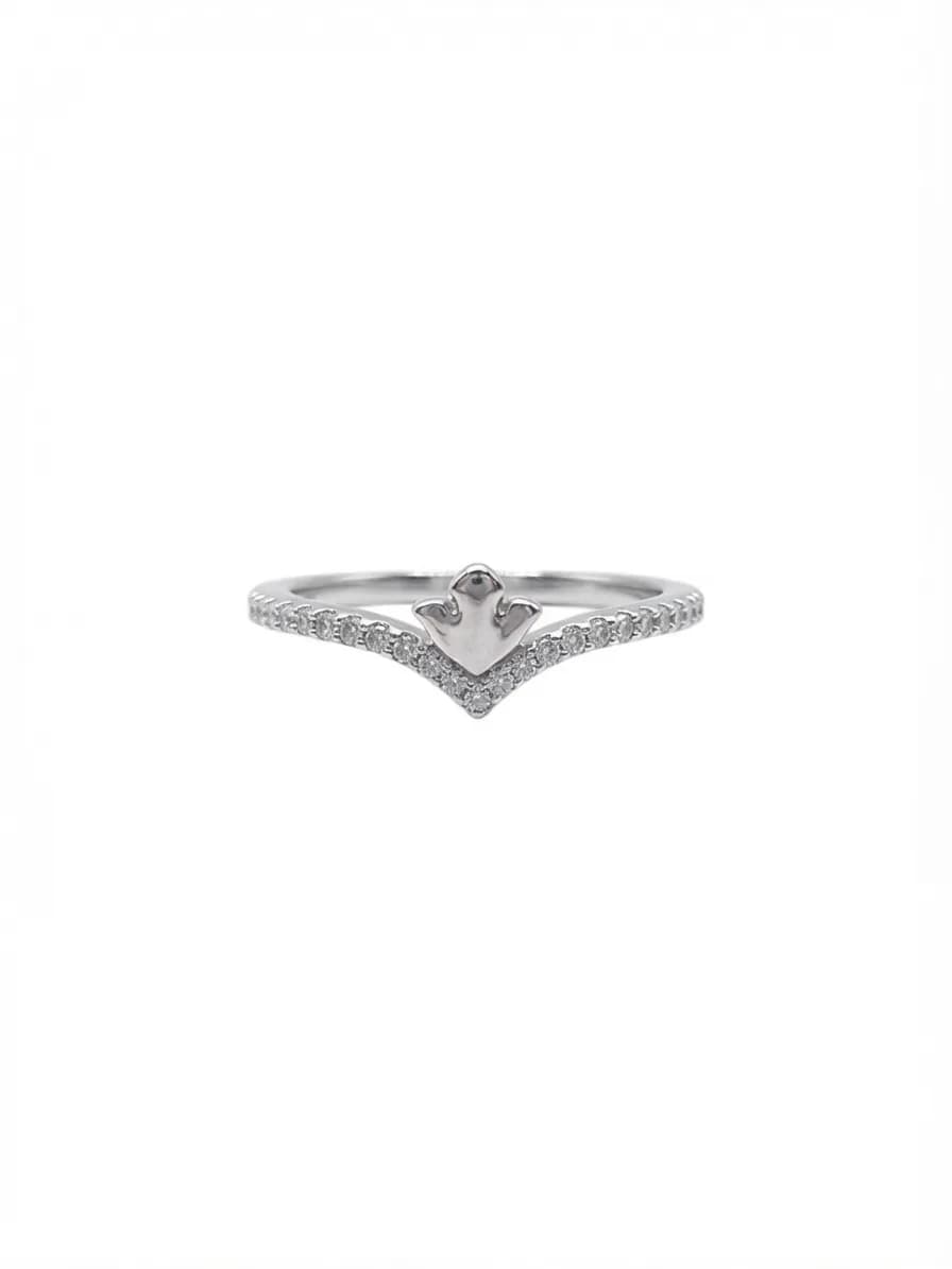 Silvery Regal Chevron