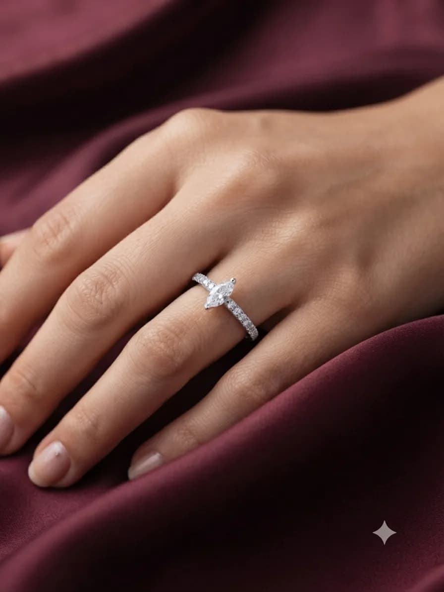 Marquise Radiance Ring