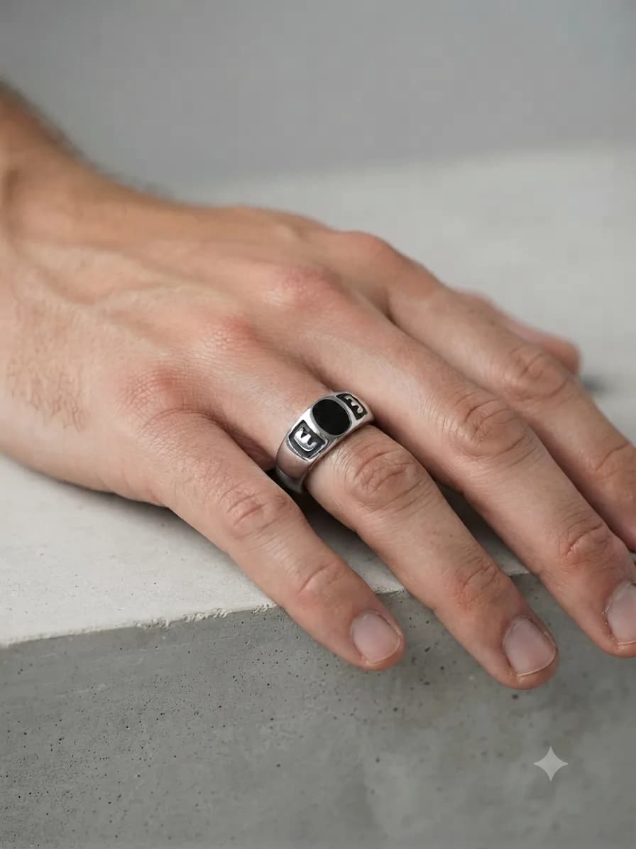 Sterling Silver Signet Ring