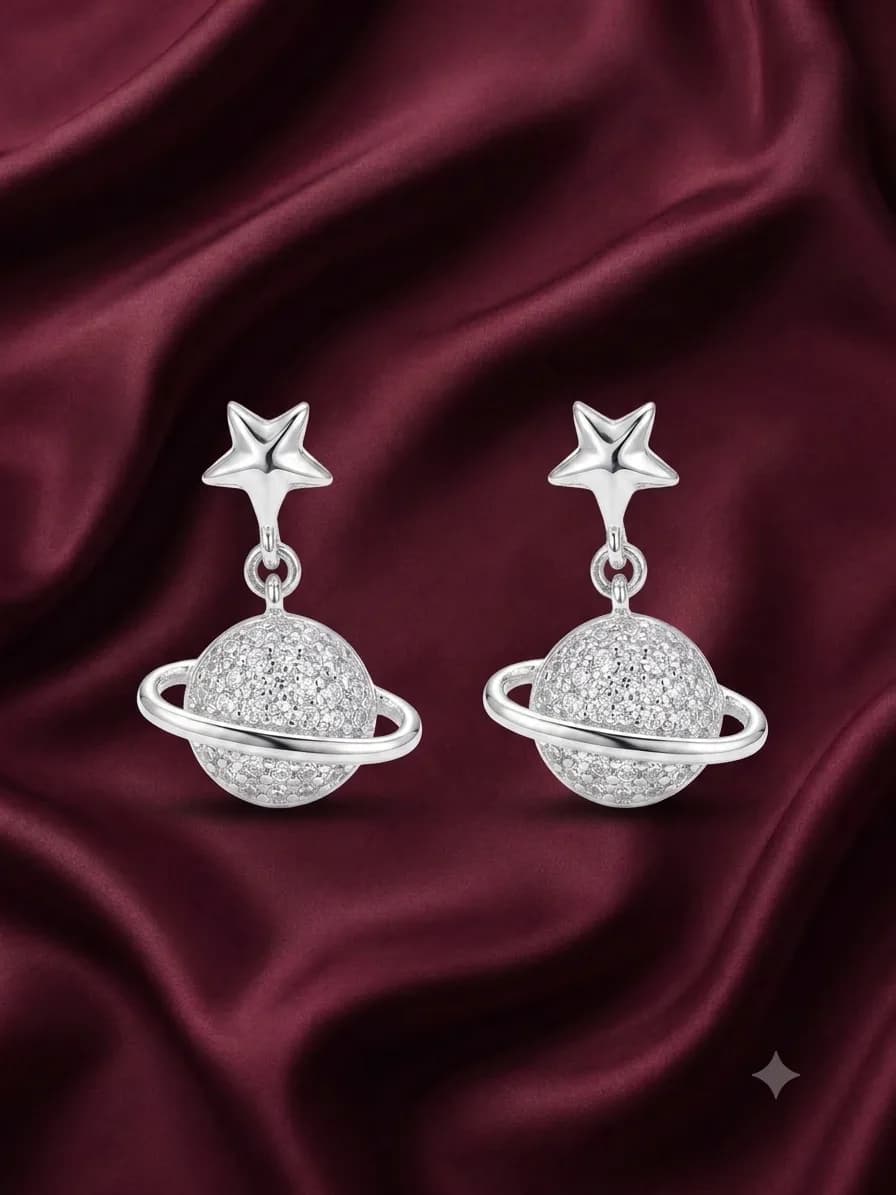 celestial dangle earrings