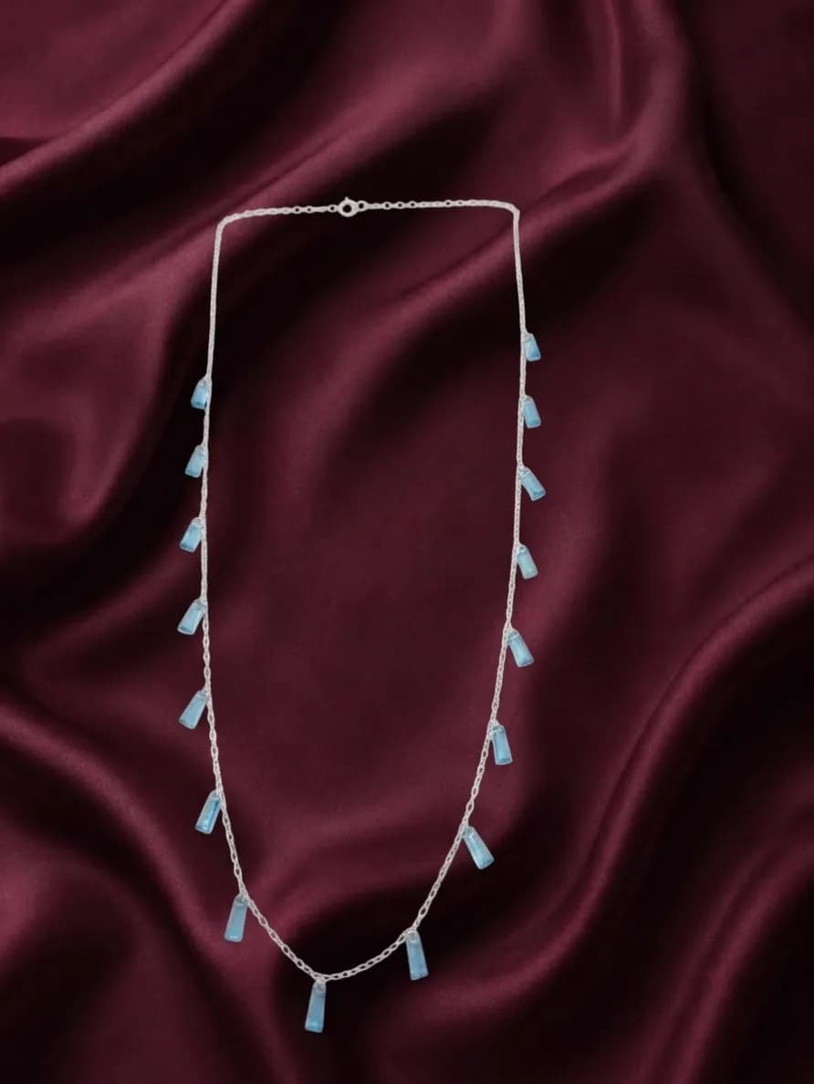Azure Cascade Necklace
