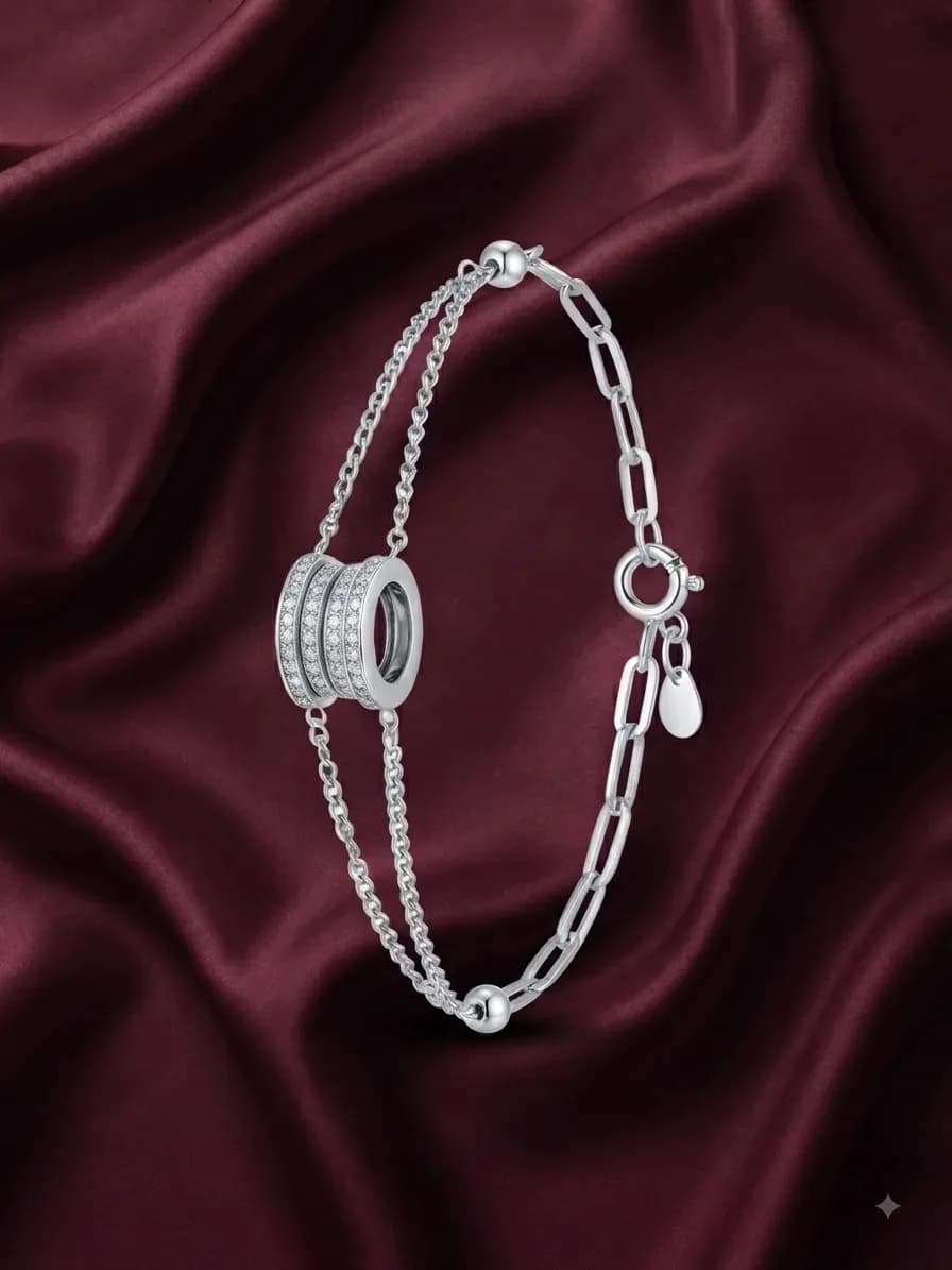 Silvo Luxe Chain Slider Bracelet