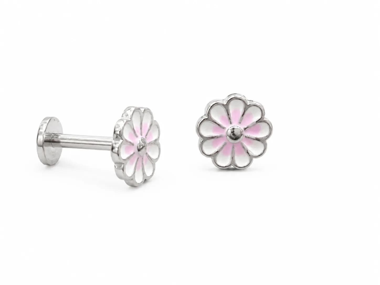 Pretty Flower Baby Stud Earrings