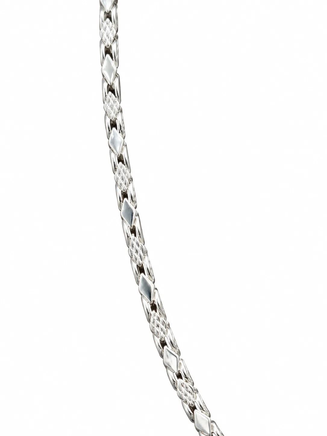 Silver Braided Luxe Chain