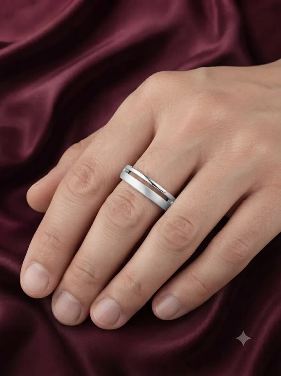 Silver Duality Ring