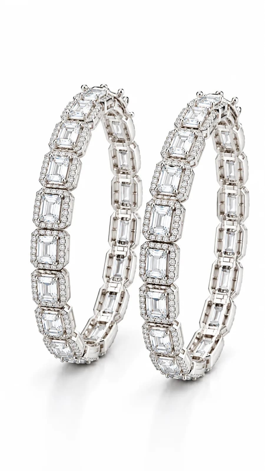 Regal Geometric Elegance Bangle