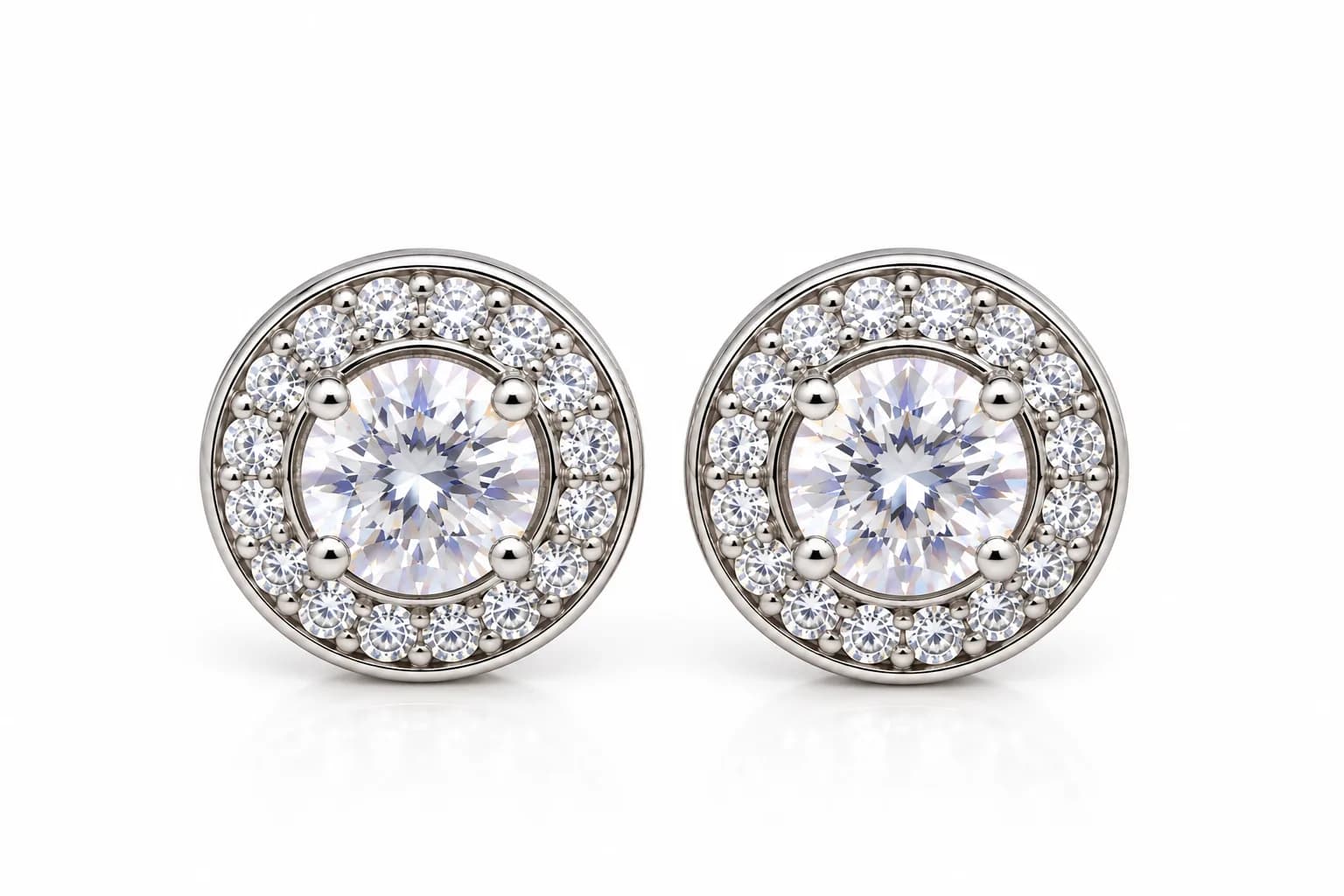 Silver Radiant Earring