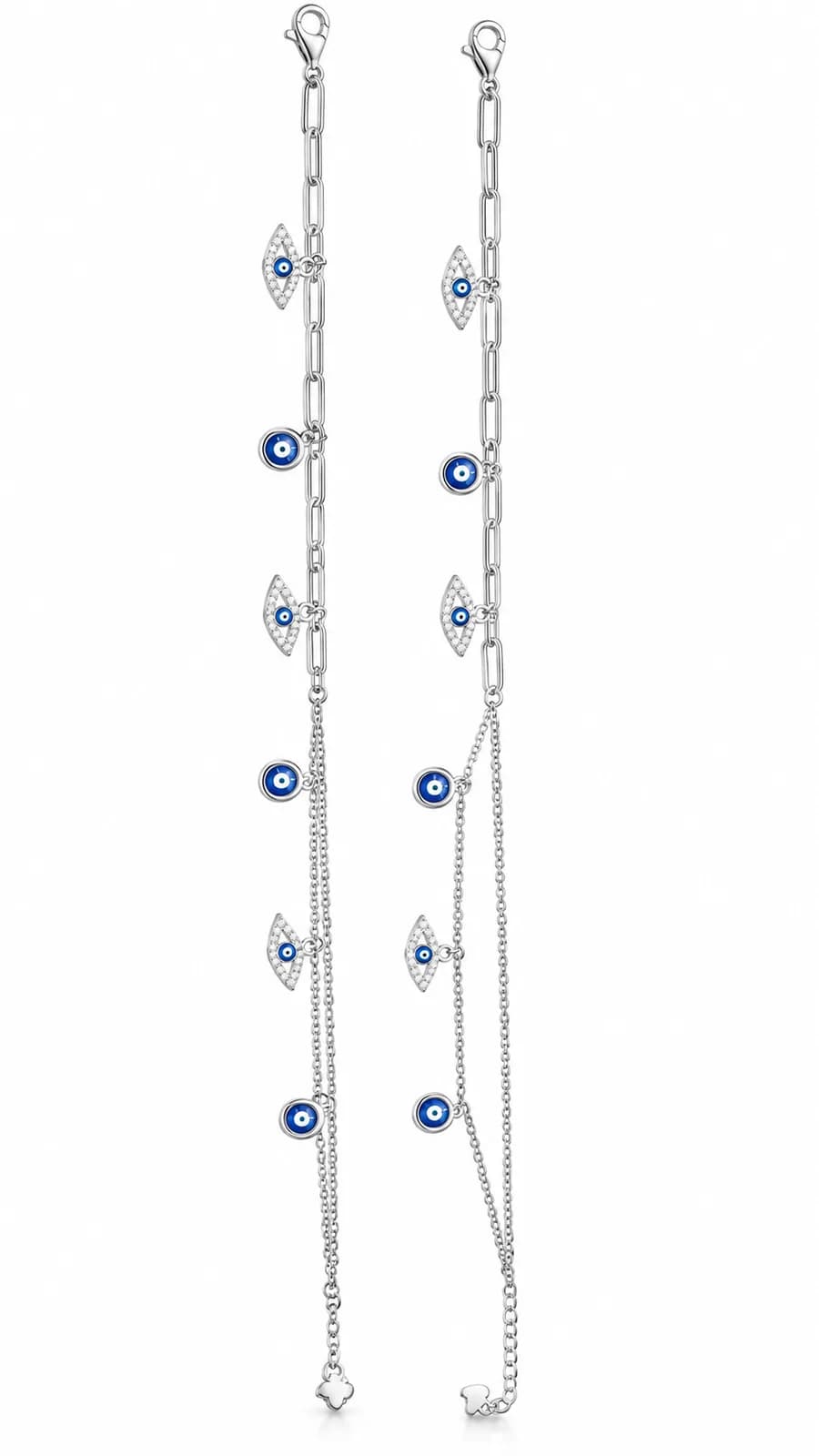 Celestial Evil Eye Charm Anklet