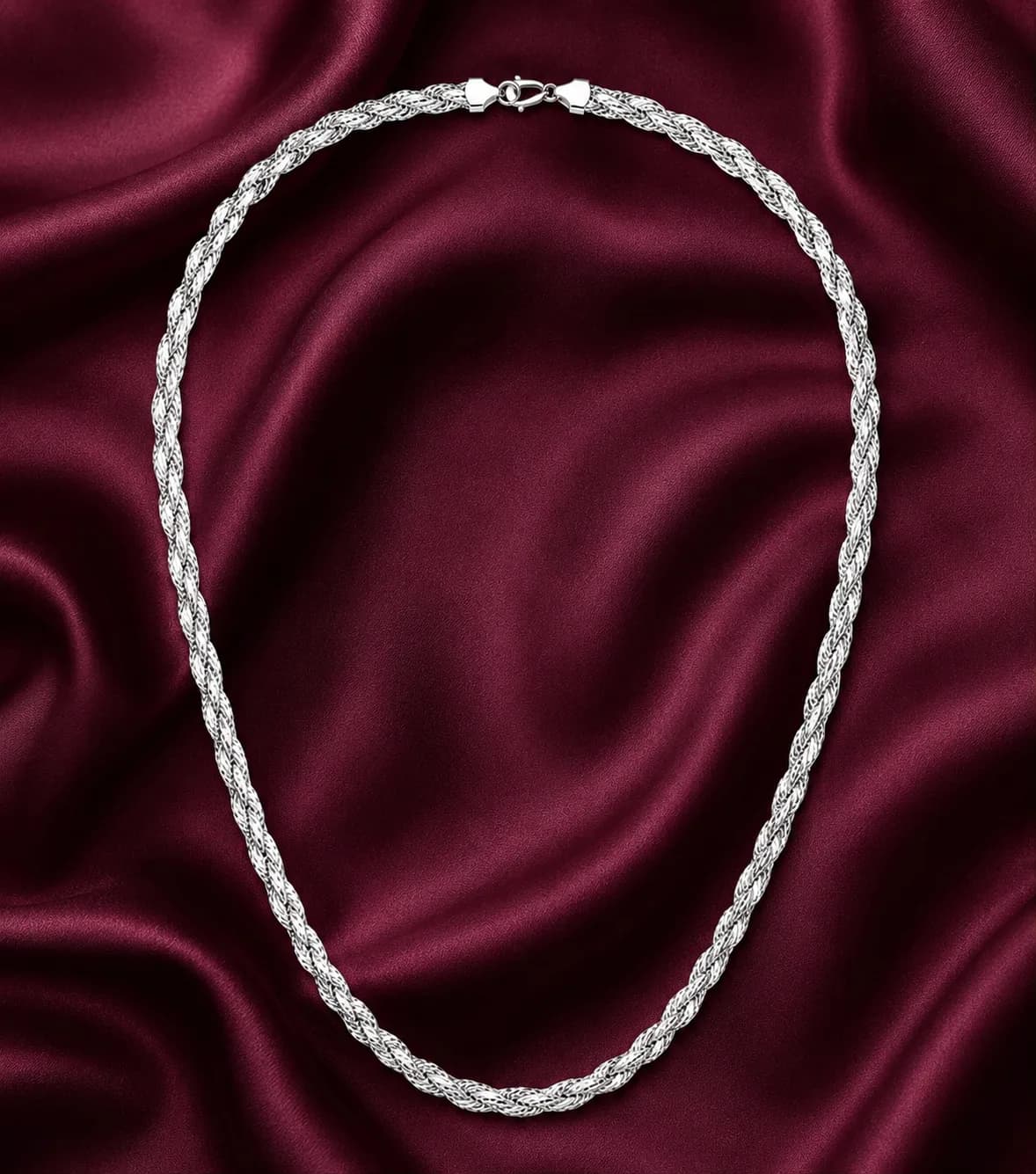 Sterling Twisted Rope Chain