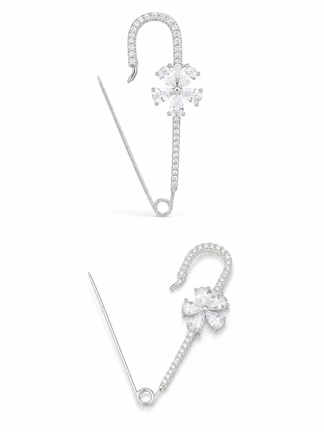 Floral Crystal Charm