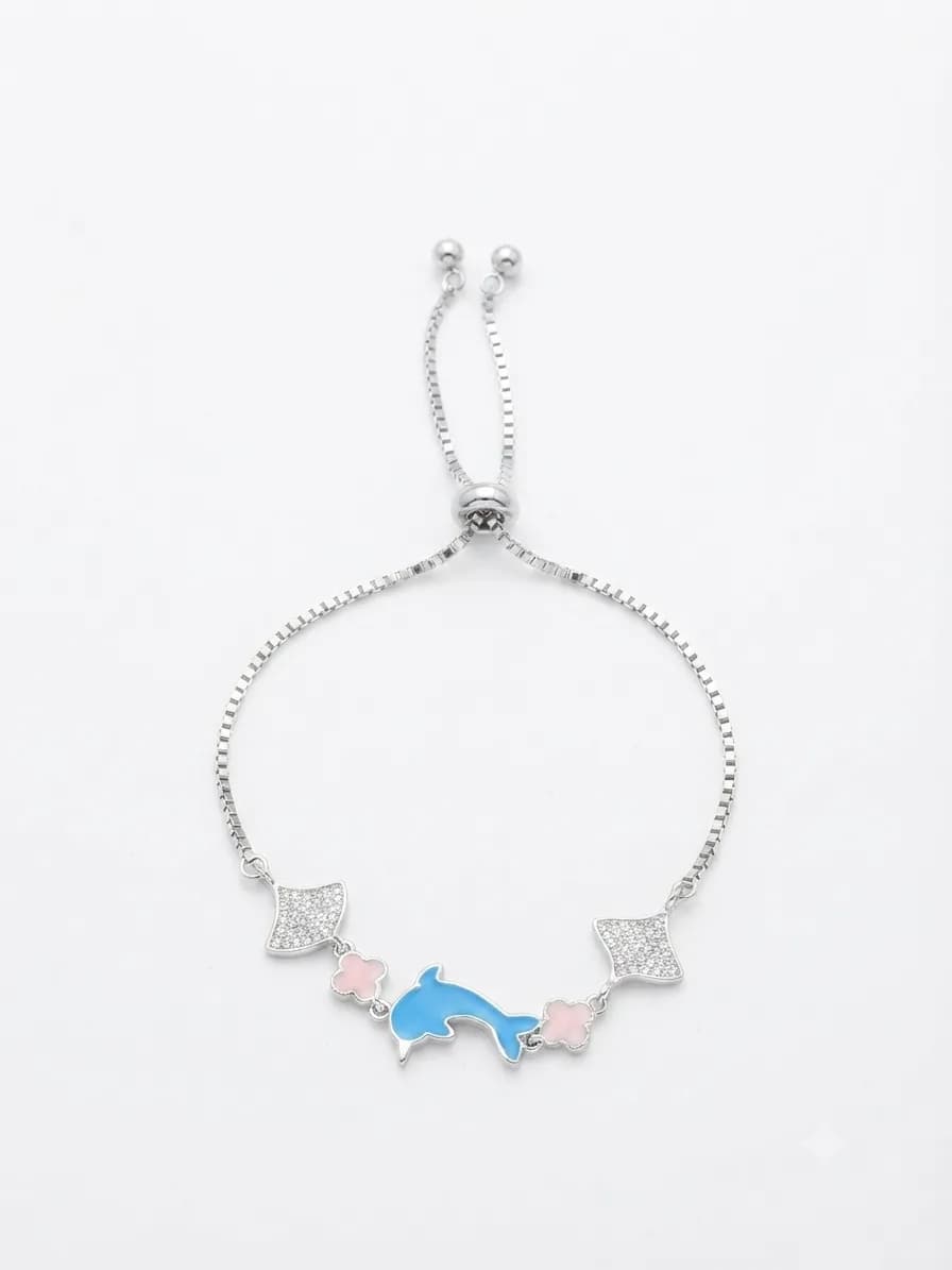 Celeste Dolphin Bloom Bracelet