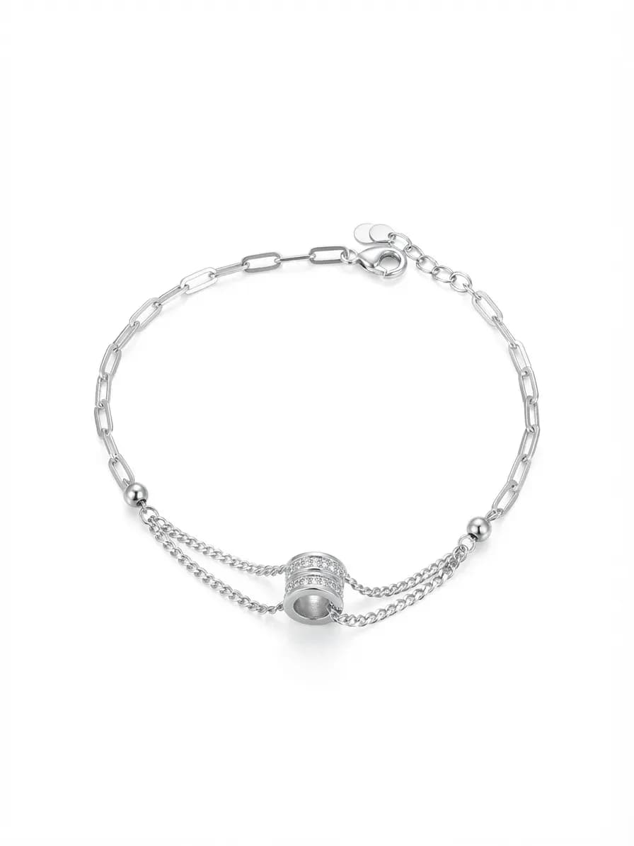 Silvo Luxe Chain Slider Bracelet
