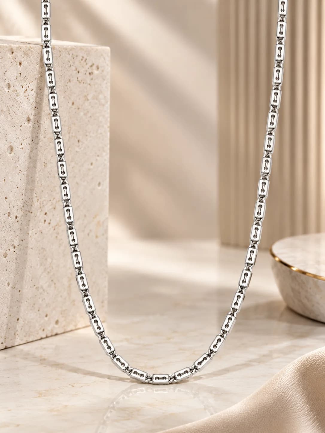 Regal Key-Link Silver Chain