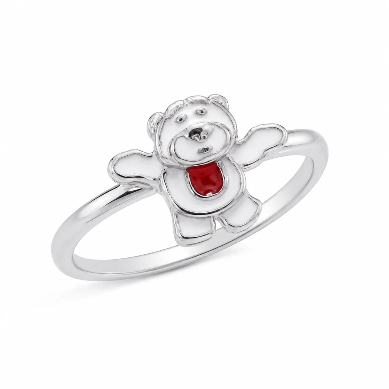 Cute Teddy Bear Kids Ring