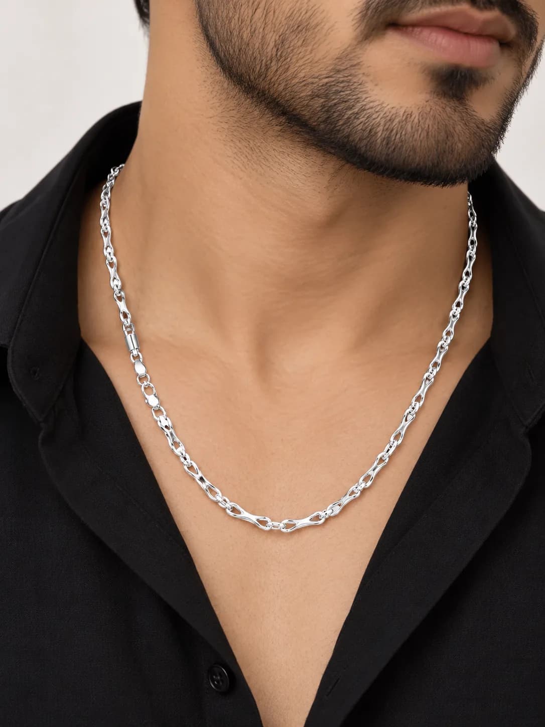 SILVO Infinity Link Silver Chain