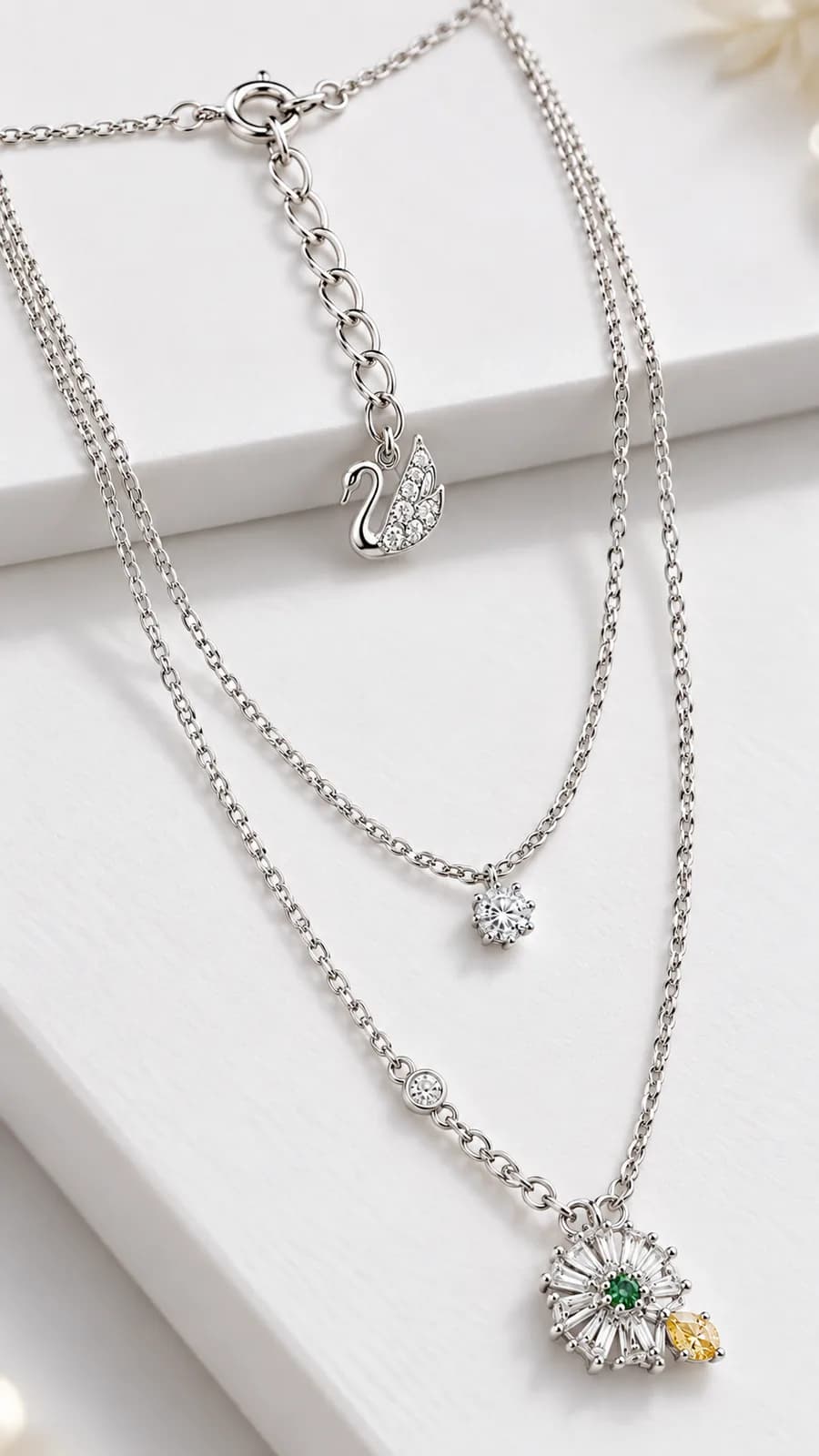 Celestial Bloom Pendant Chain