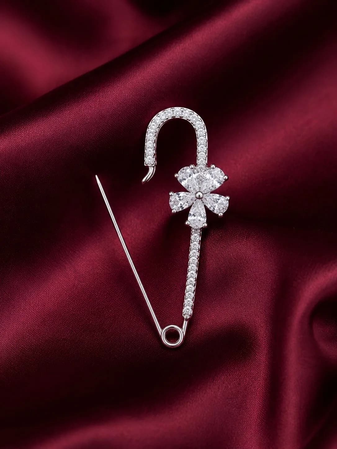 Floral Crystal Charm