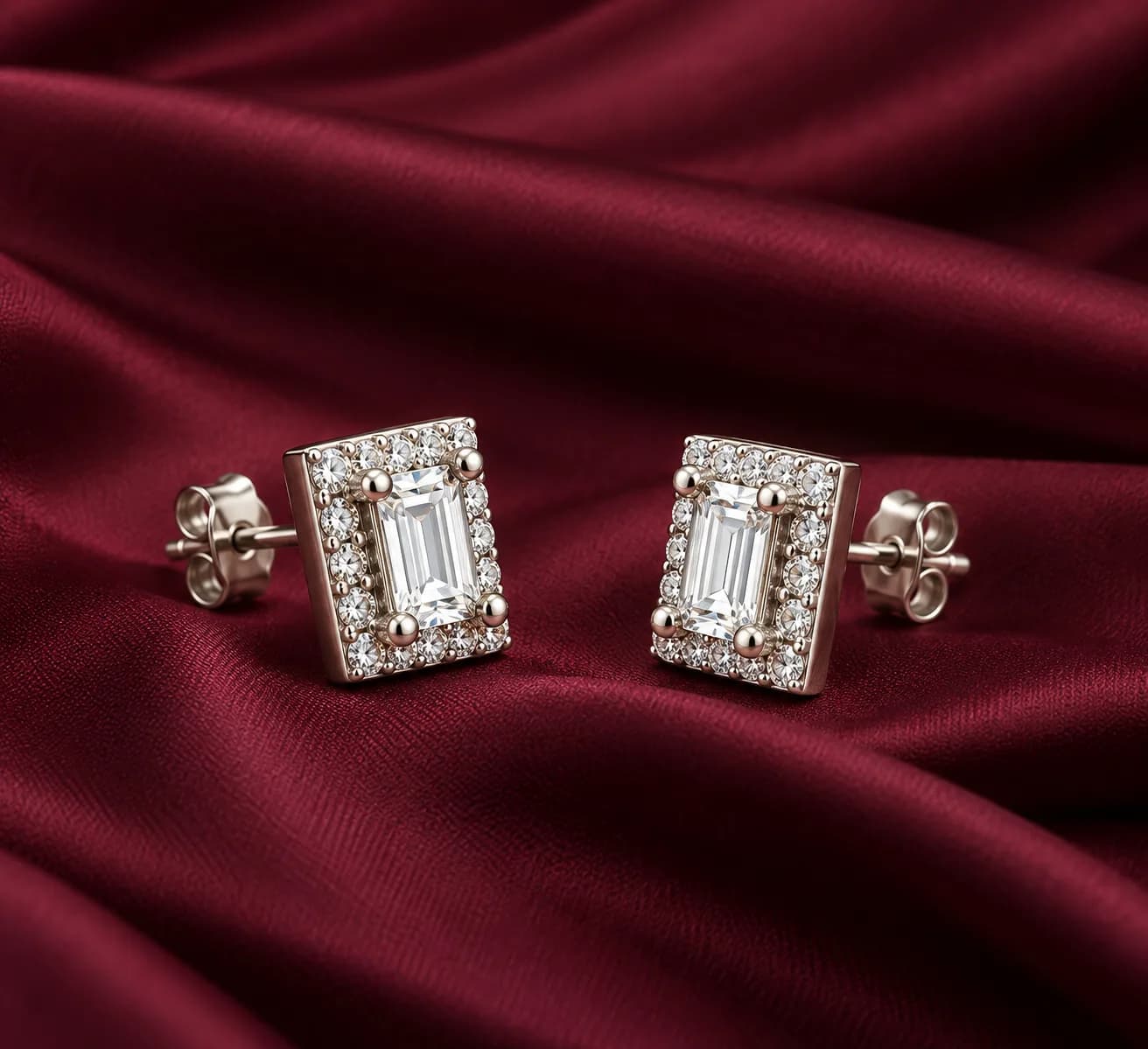 Silver Radiance Earring
