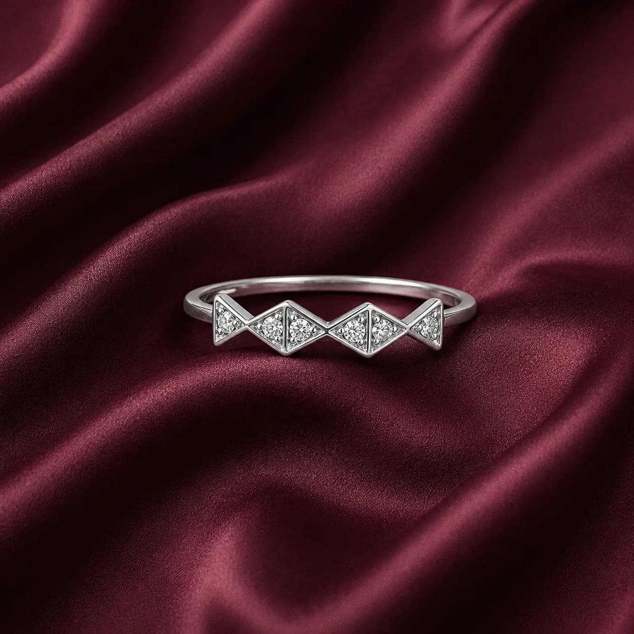 Virelle Geometric Ring