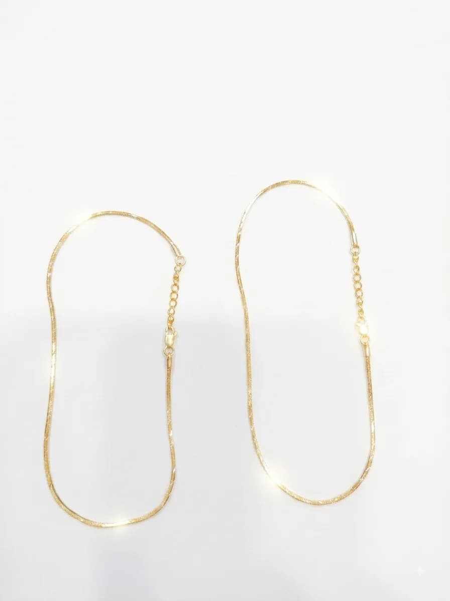Gold Snake Chain Anklet