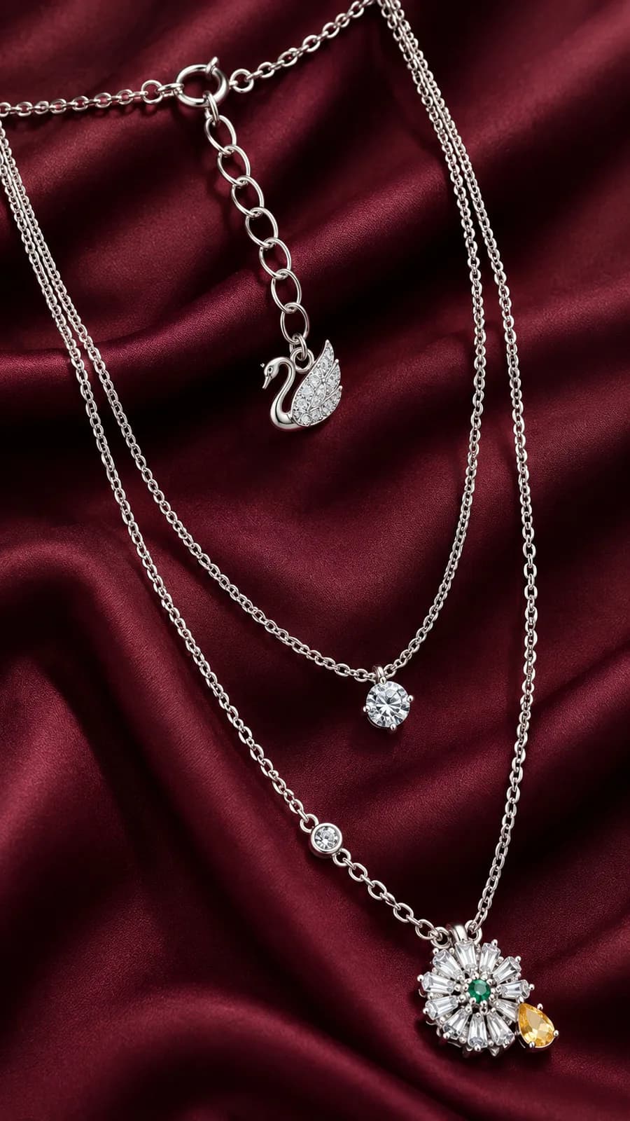 Celestial Bloom Pendant Chain