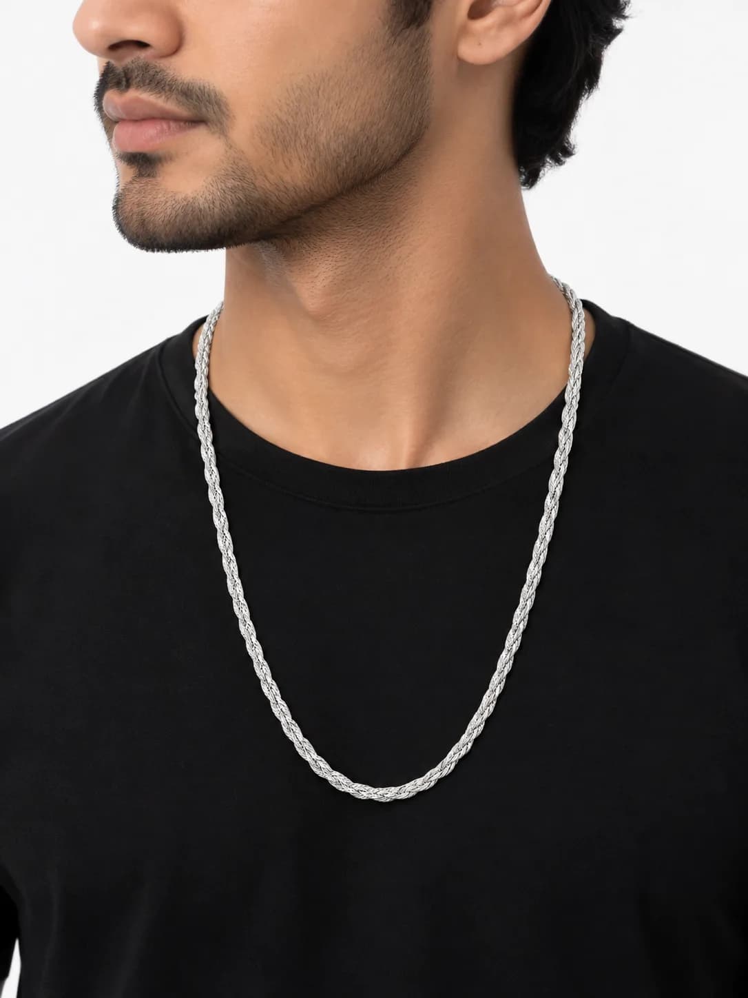 Sterling Twisted Rope Chain