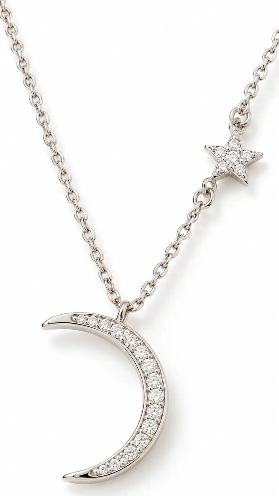 Celestial Crescent & Star Pandat Chain