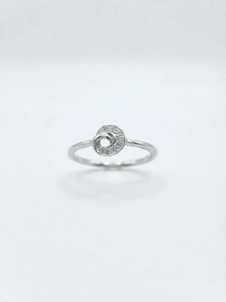 Celestial Spiral Halo Ring