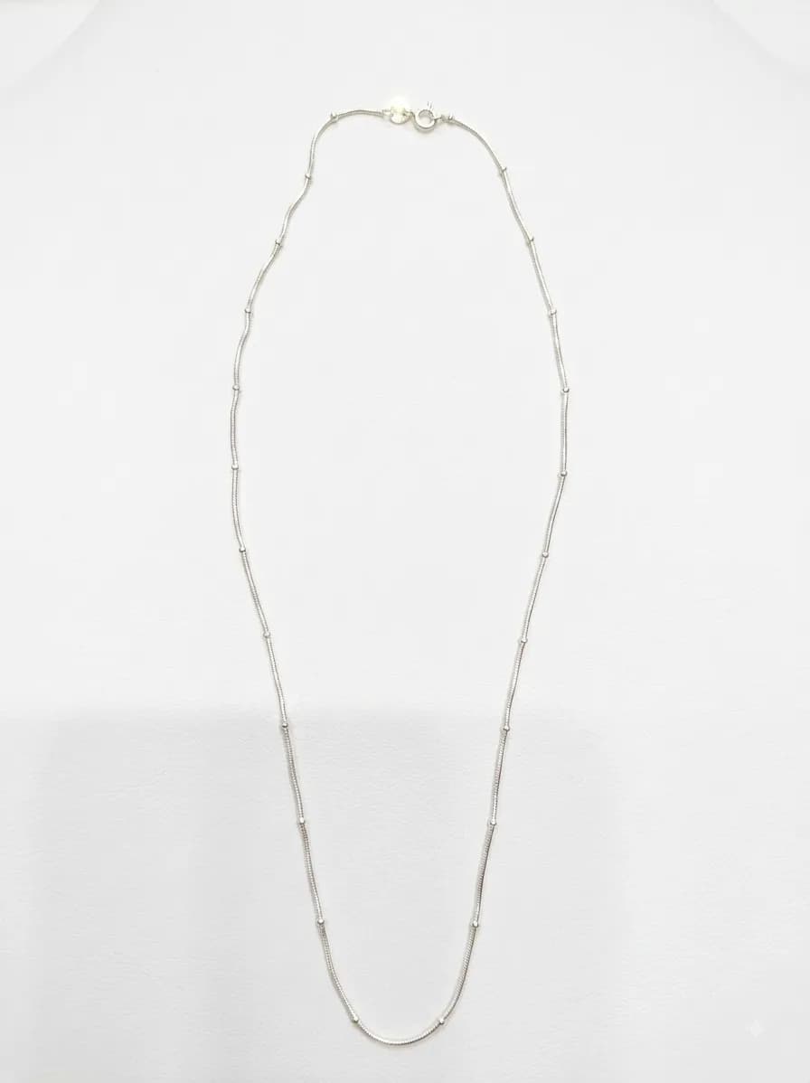 Beaded Bar Chain