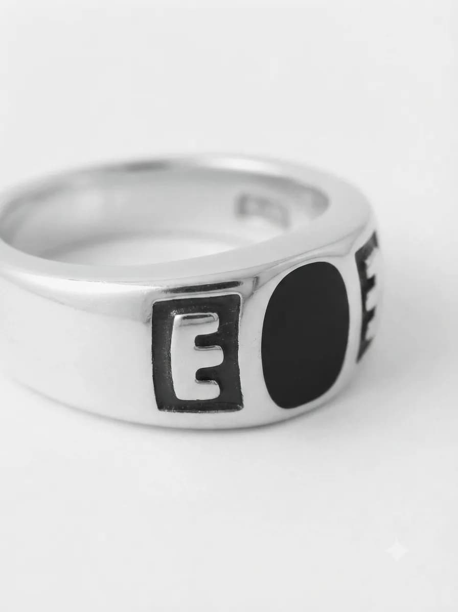 Sterling Silver Signet Ring