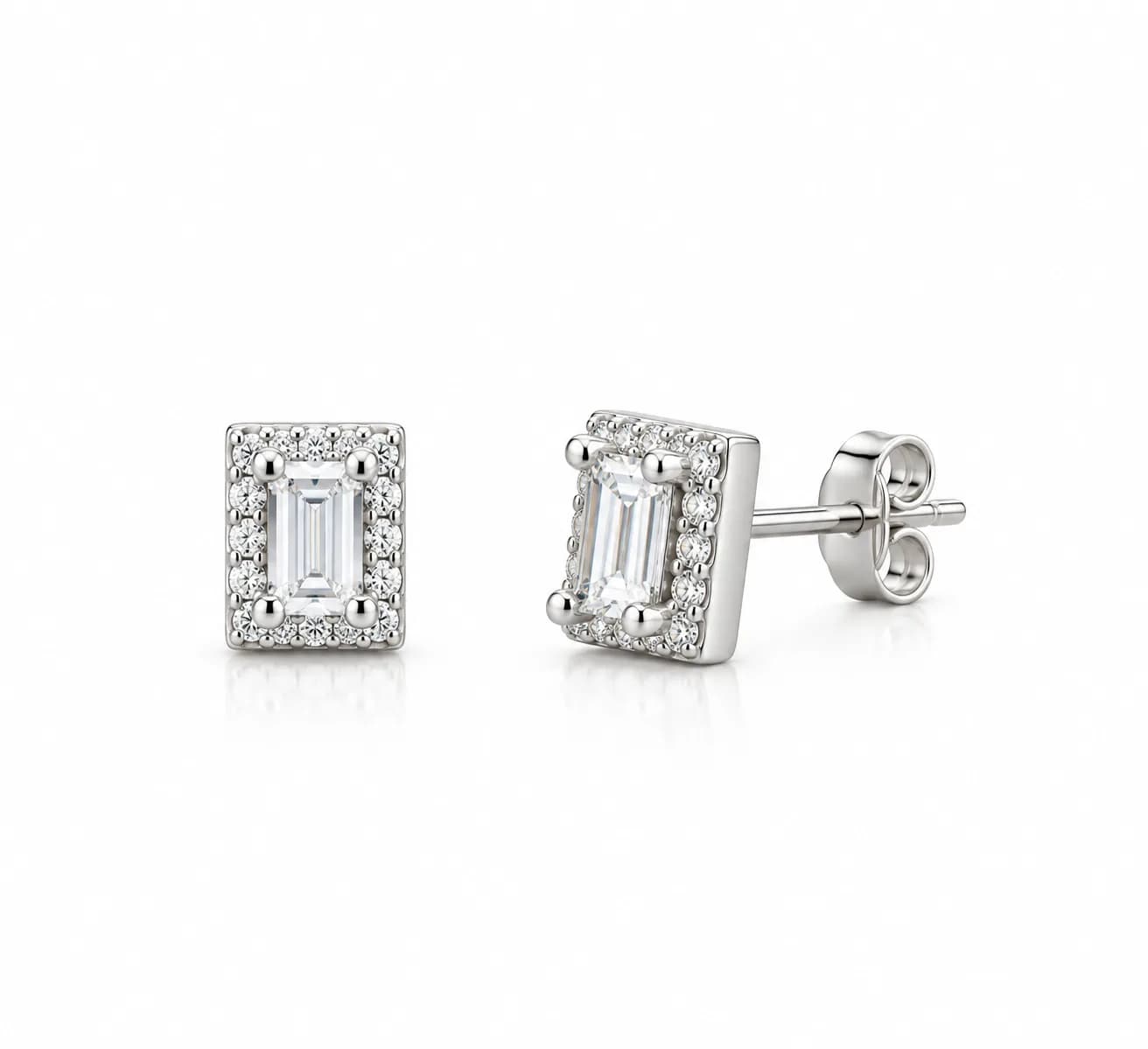 Silver Radiance Earring