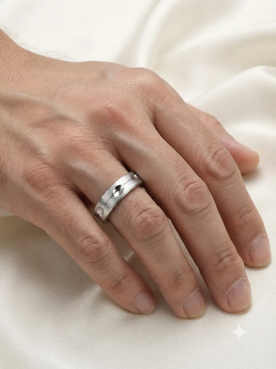 The Silver Dew Ring